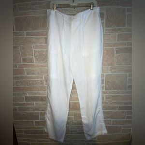 Linea Uomo Linen Blend pants size 36x30 '